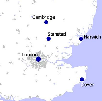 Map of England Photo